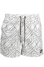 KARL LAGERFELD BEACHWEAR BADEANZUGHOSE HERREN WEISS
