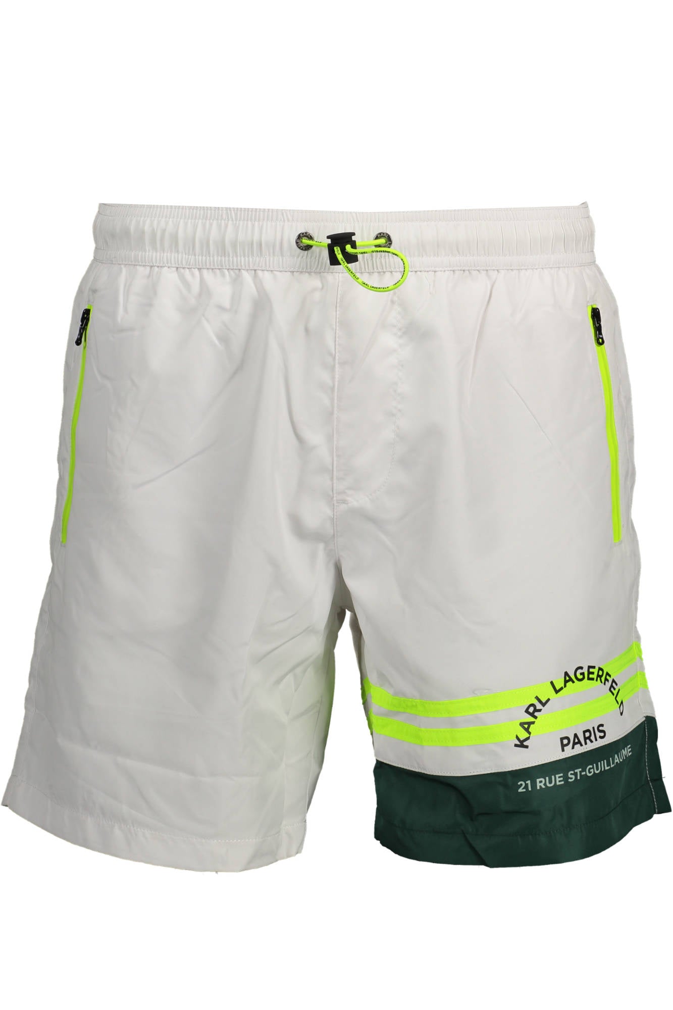 Karl Lagerfeld Beachwear Badeanzughose Herren Weiss Weiß Main image