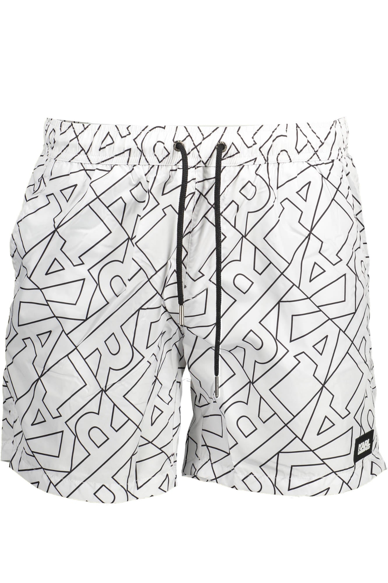 Karl Lagerfeld Beachwear Badeanzughose Herren Weiss Weiß
