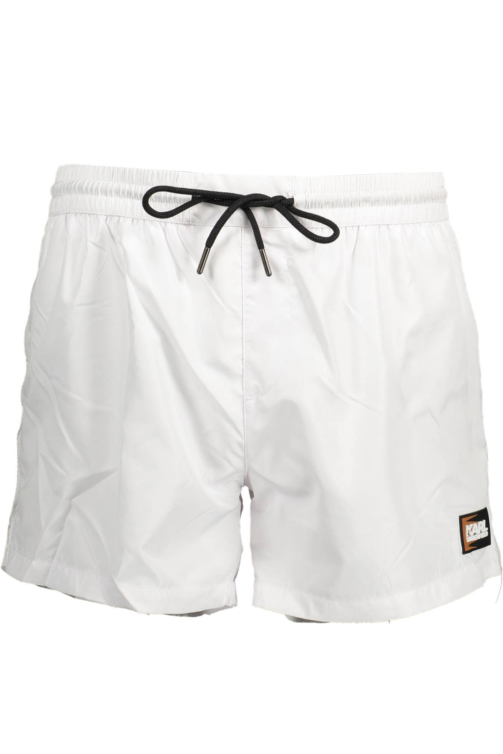 KARL LAGERFELD BEACHWEAR BADEANZUGHOSE HERREN WEISS