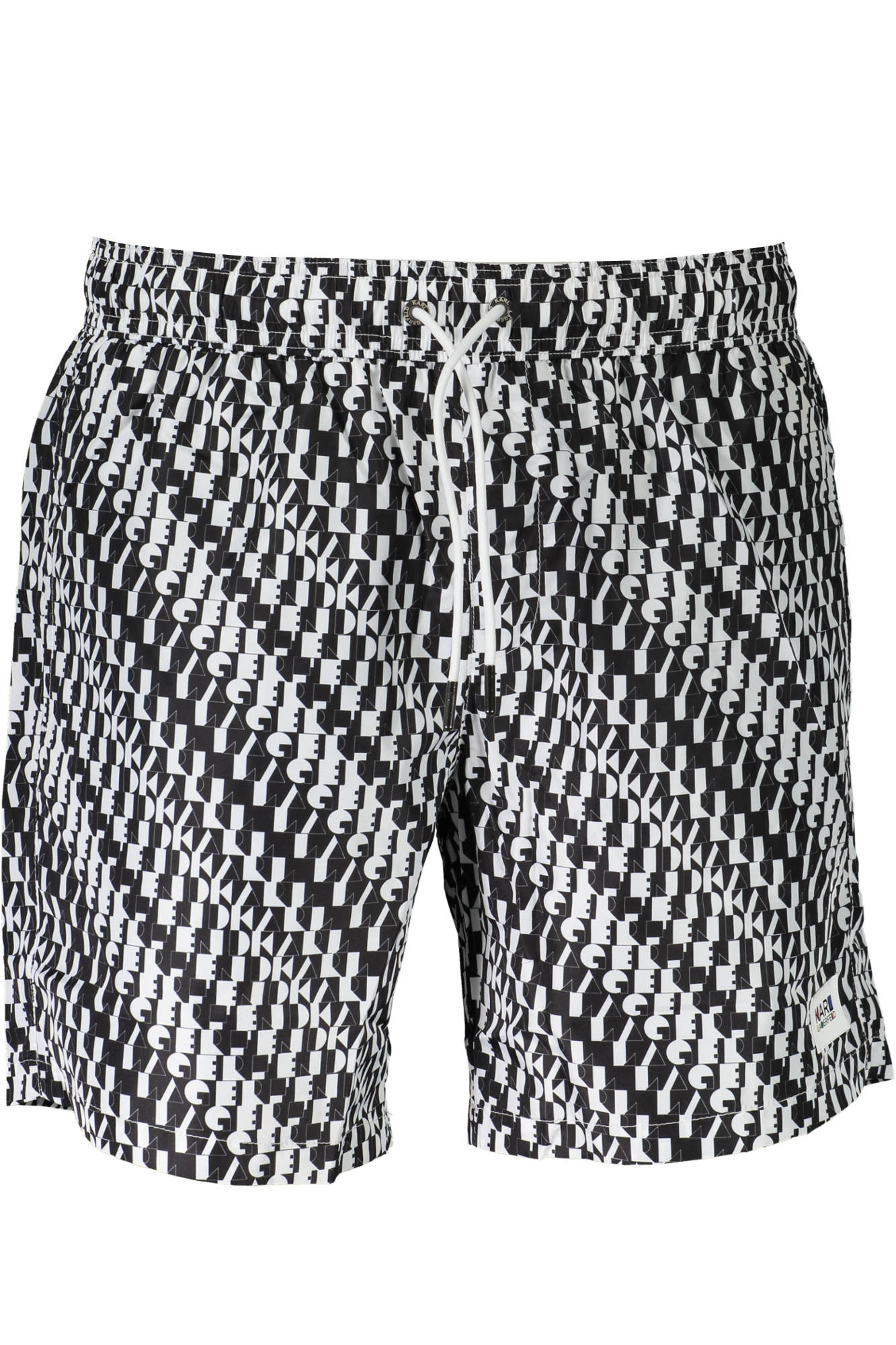 Karl Lagerfeld Beachwear Badeanzughose Herren Weiss Weiß
