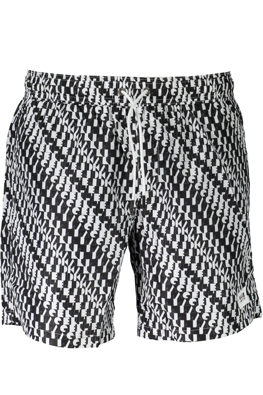 KARL LAGERFELD BEACHWEAR BADEANZUGHOSE HERREN WEISS