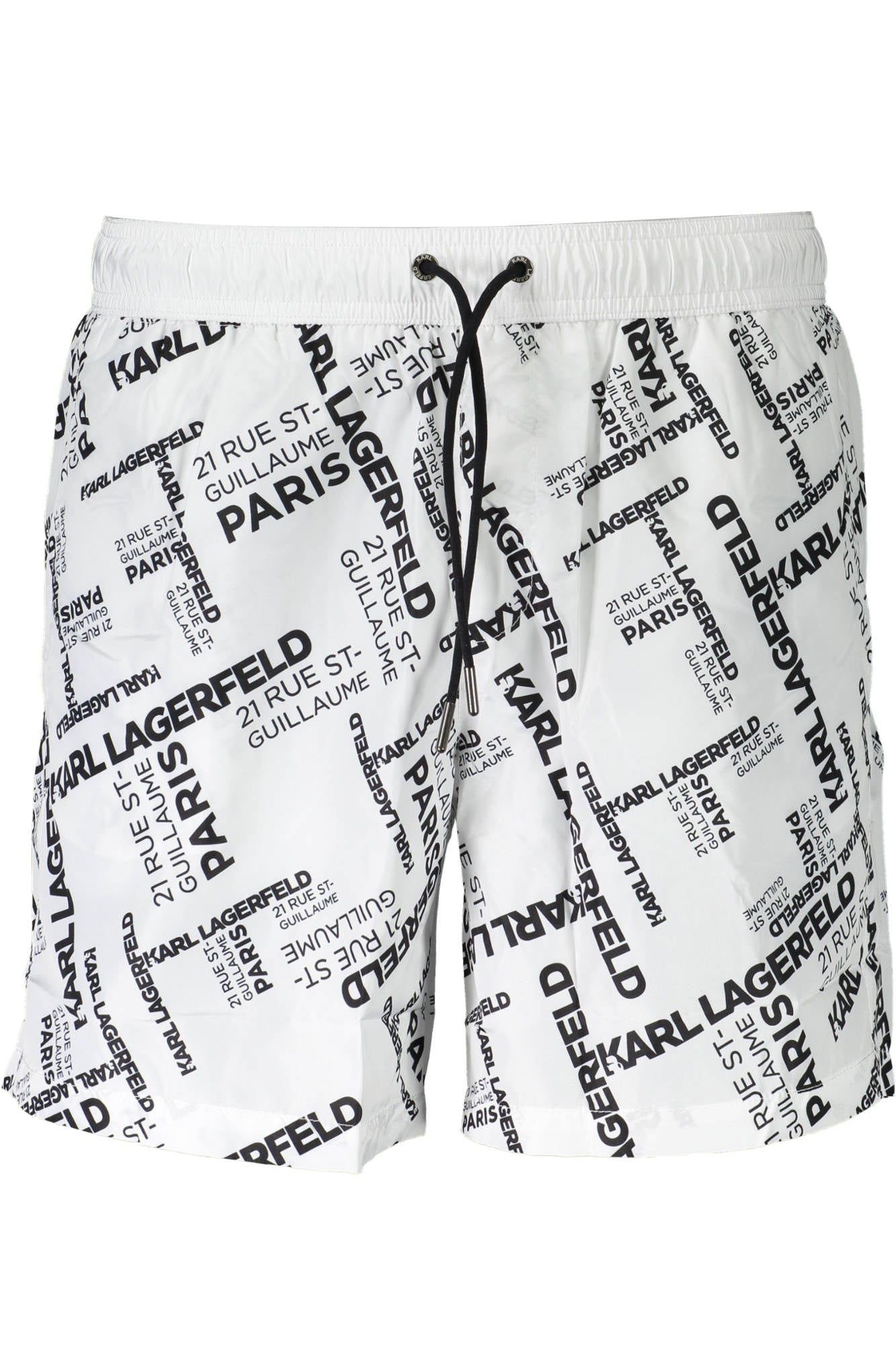 Karl Lagerfeld Beachwear Badeanzughose Herren Weiss Weiß Main image