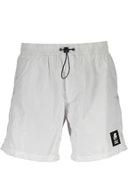 KARL LAGERFELD BEACHWEAR BADEANZUGHOSE HERREN WEISS