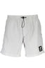 KARL LAGERFELD BEACHWEAR BADEANZUGHOSE HERREN WEISS