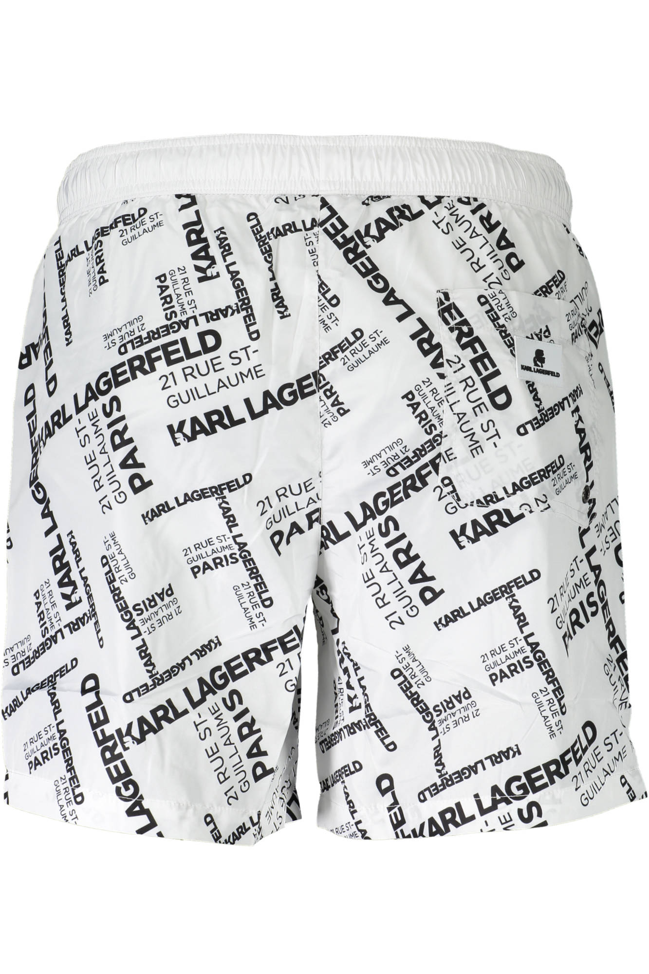 Karl Lagerfeld Beachwear Men's Swimsuit Bottoms White Secondary image