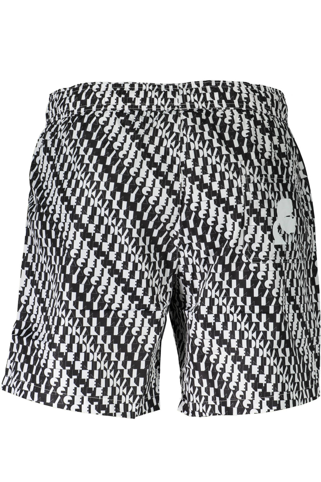 KARL LAGERFELD BEACHWEAR BADEANZUGHOSE HERREN WEISS