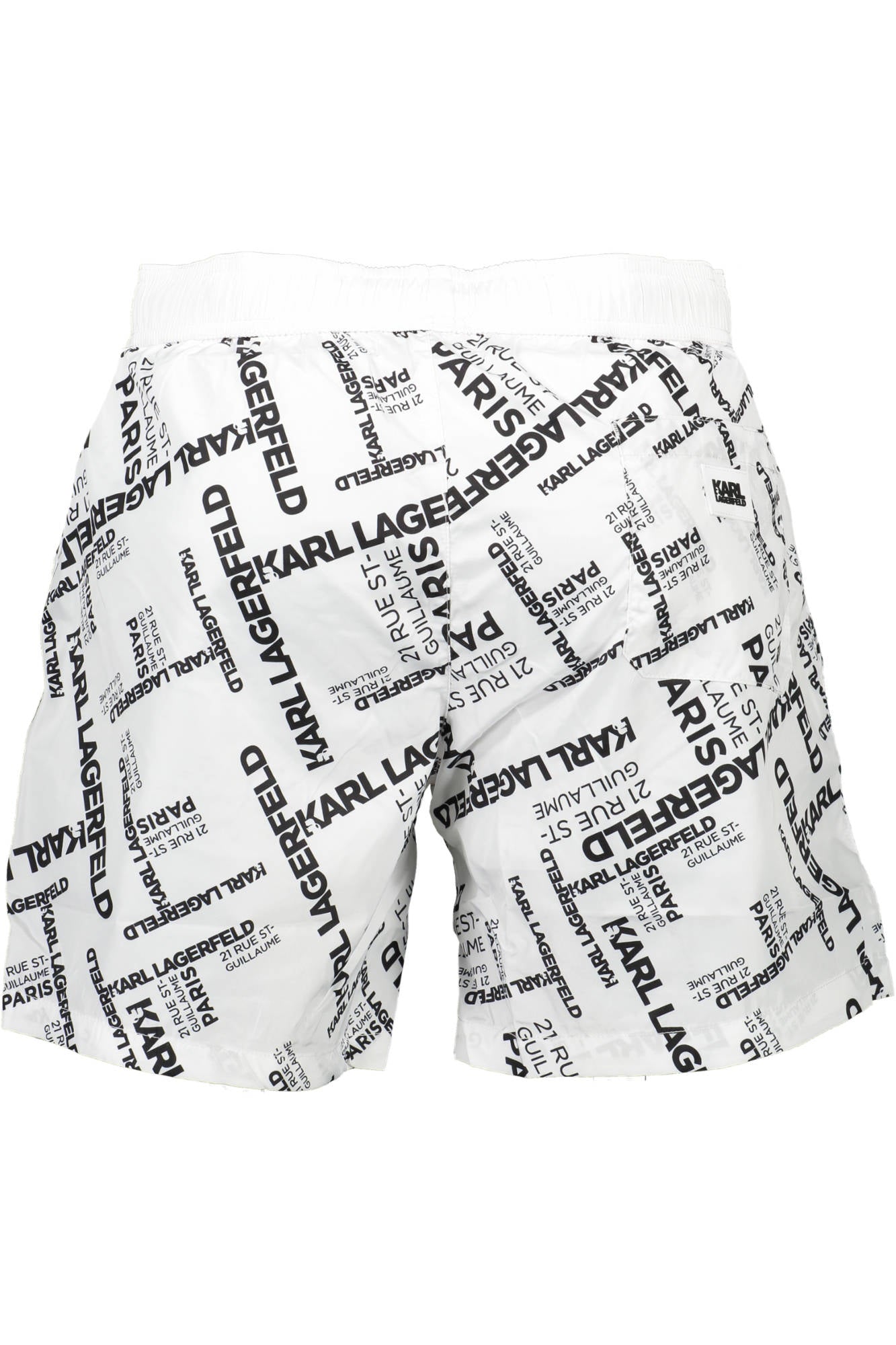 Karl Lagerfeld Beachwear Men's Swimsuit Bottoms White Secondary image