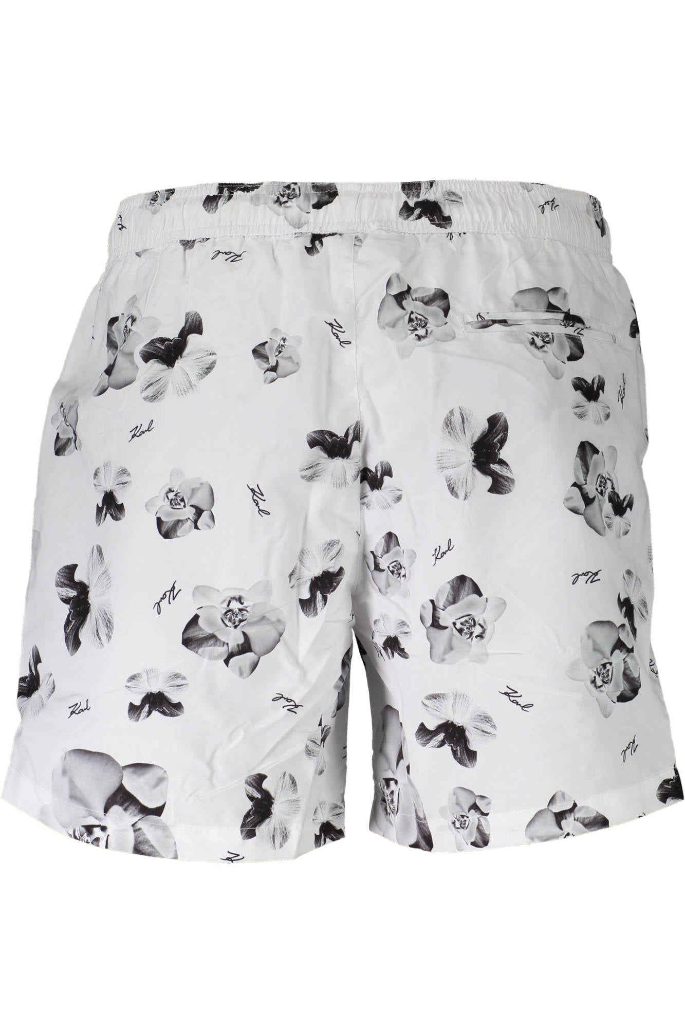KARL LAGERFELD BEACHWEAR BADEANZUGHOSE HERREN WEISS Zweitbild