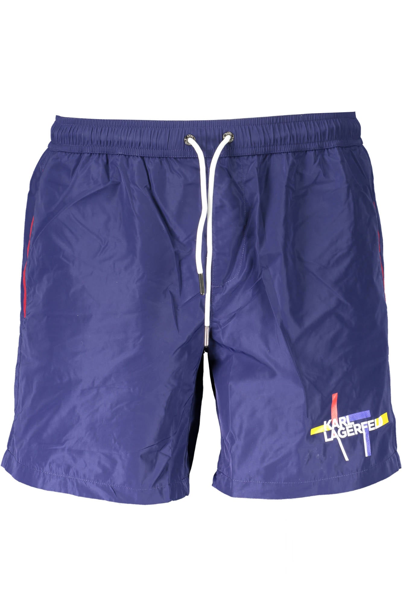 Karl Lagerfeld Beachwear Badeanzughose Herren Blau Blau