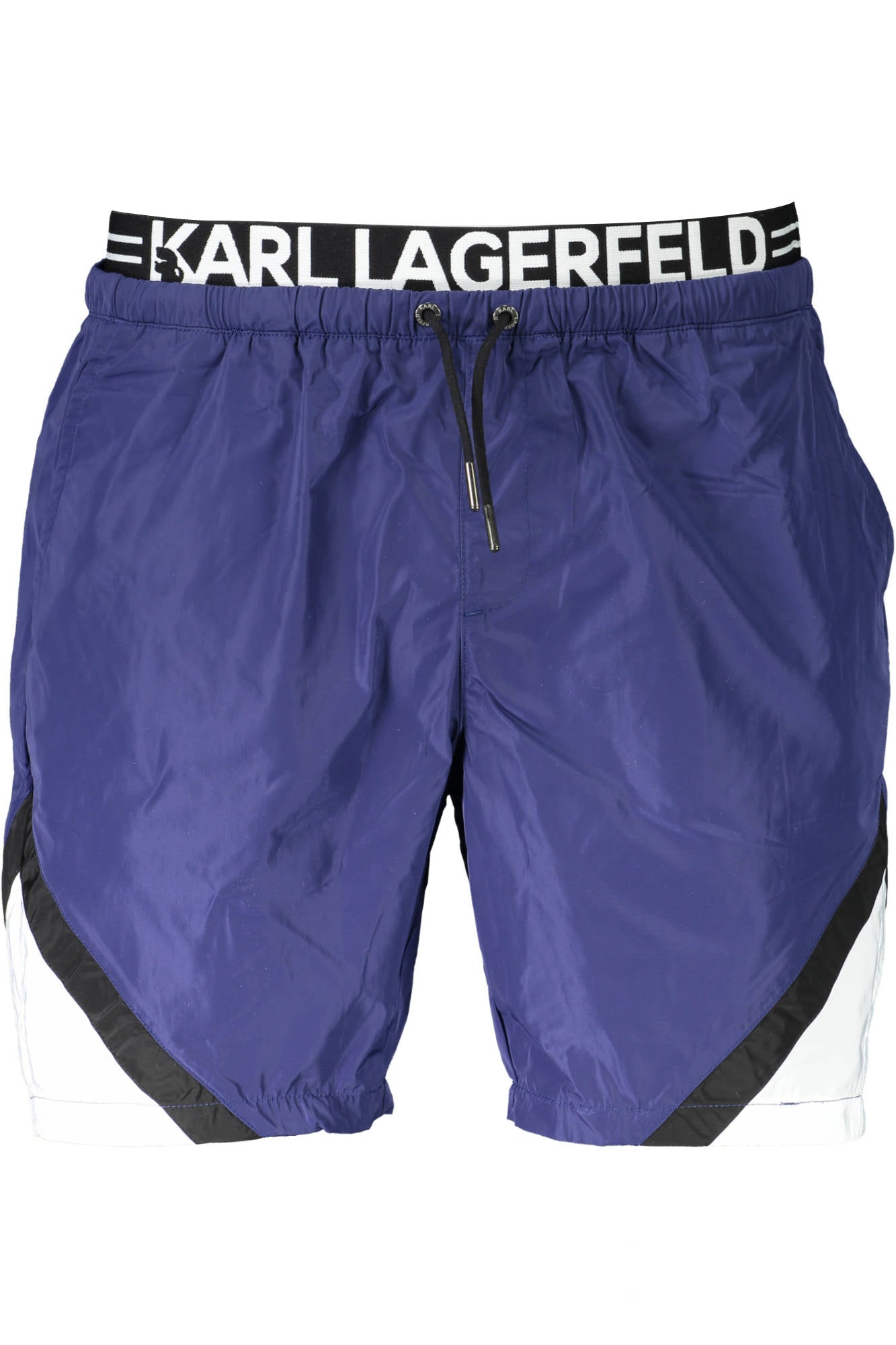 Karl Lagerfeld Beachwear Badeanzughose Herren Blau Blau