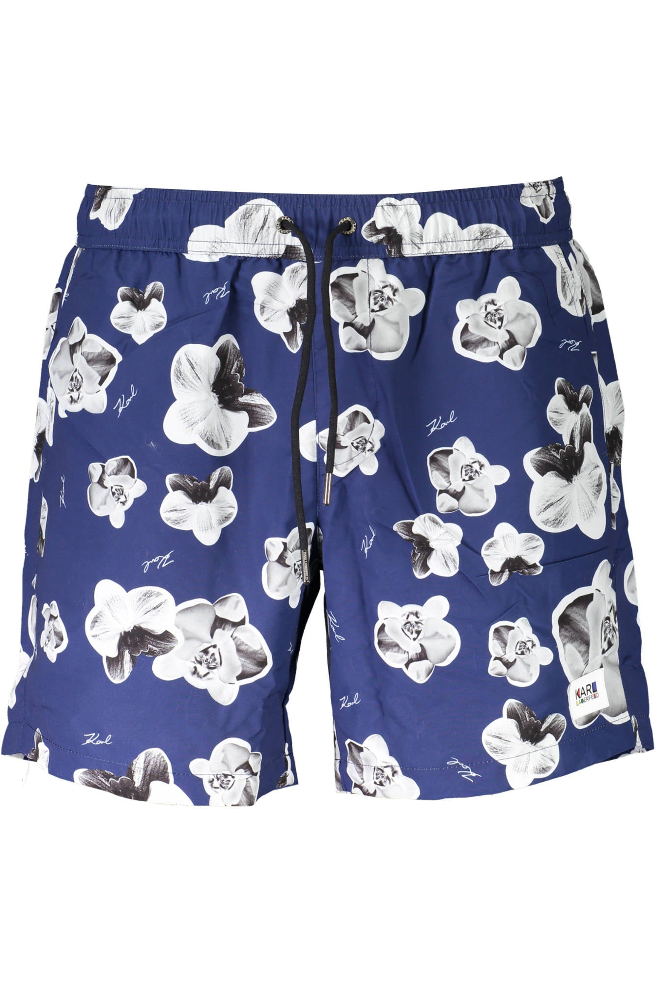 KARL LAGERFELD BEACHWEAR BADEANZUGHOSE HERREN BLAU Hauptbild