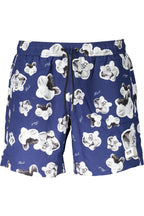 KARL LAGERFELD BEACHWEAR BADEANZUGHOSE HERREN BLAU