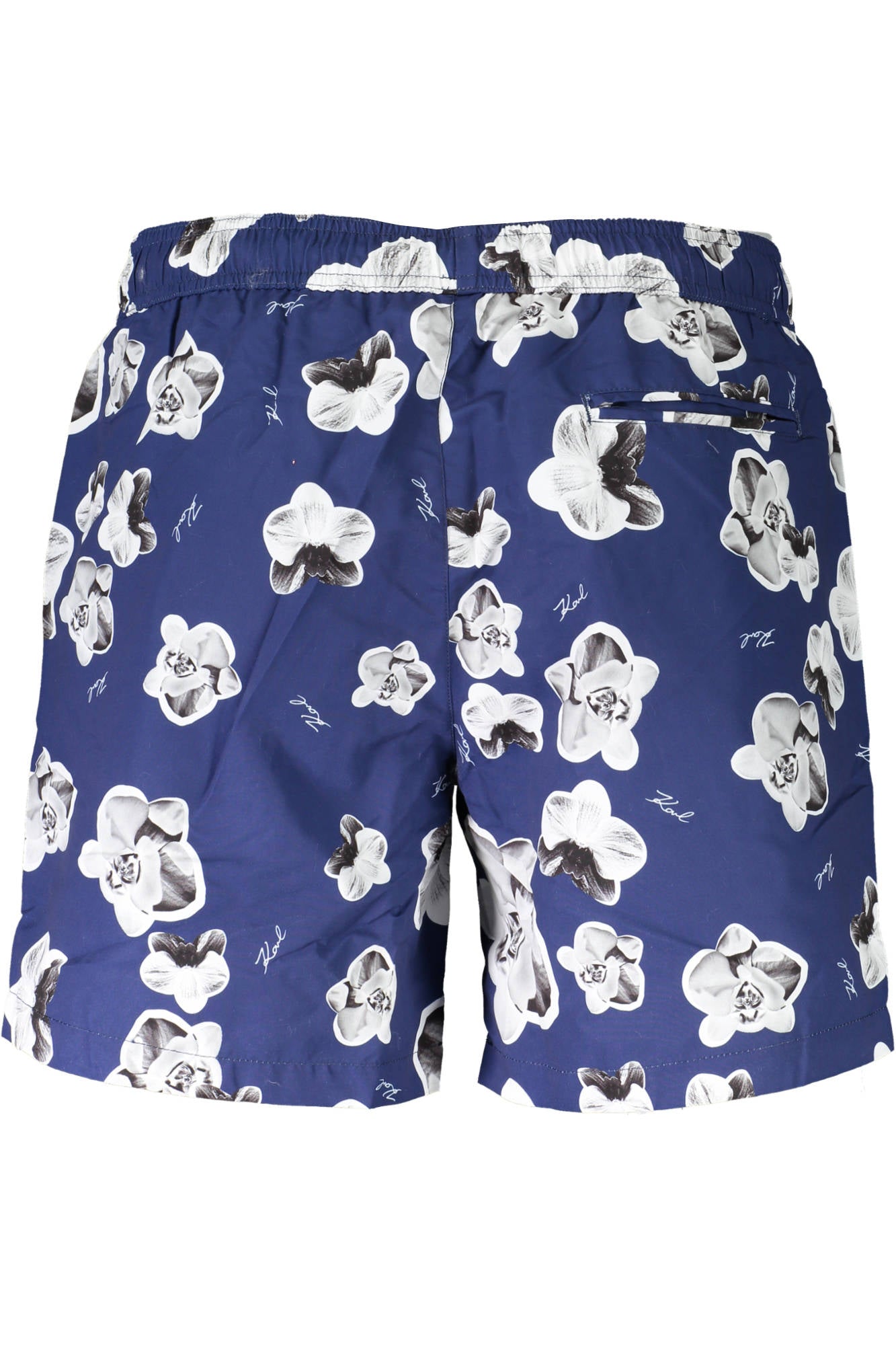 Karl Lagerfeld Beachwear Badeanzughose Herren Blau Blau