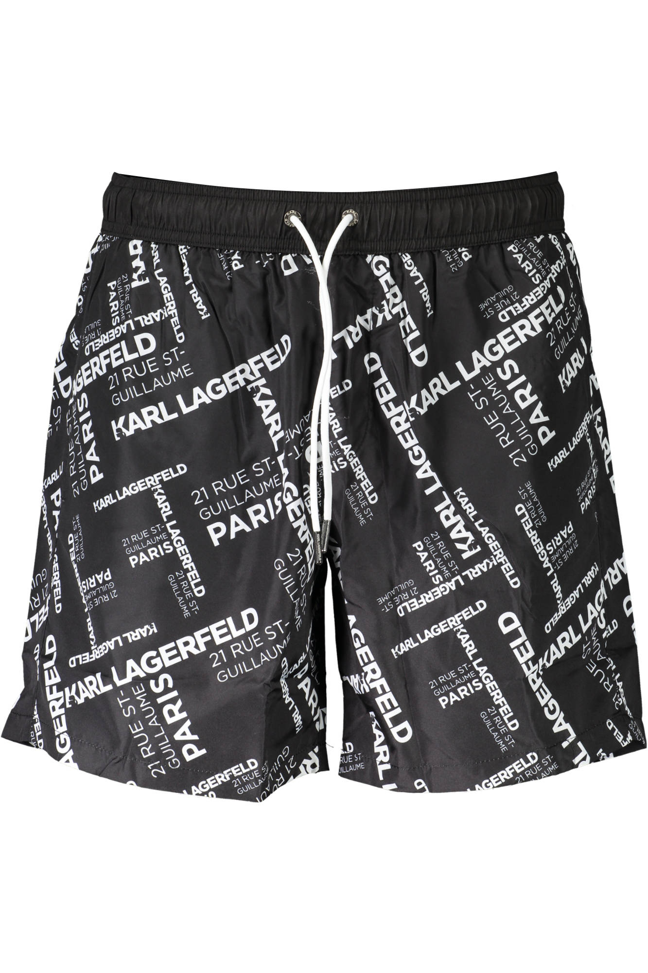 KARL LAGERFELD BEACHWEAR Herren-Unterwäschekostüm – Schwarze Bademode mit Slip Schwarz Hauptbild