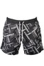 Karl Lagerfeld Beachwear Badeanzug Schwarz Herrenunterteil Schwarz