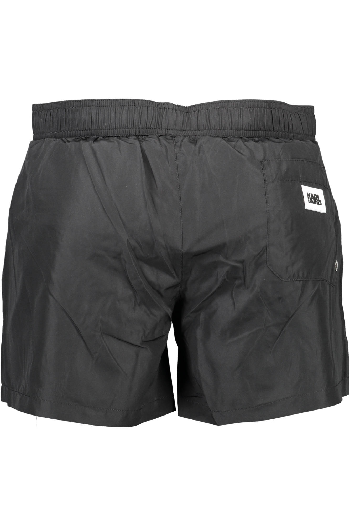Karl Lagerfeld Beachwear Badeanzug Schwarz Herrenunterteil Schwarz