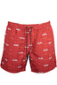 Karl Lagerfeld Beachwear Badeanzug Herren Unterteil Rot Rot