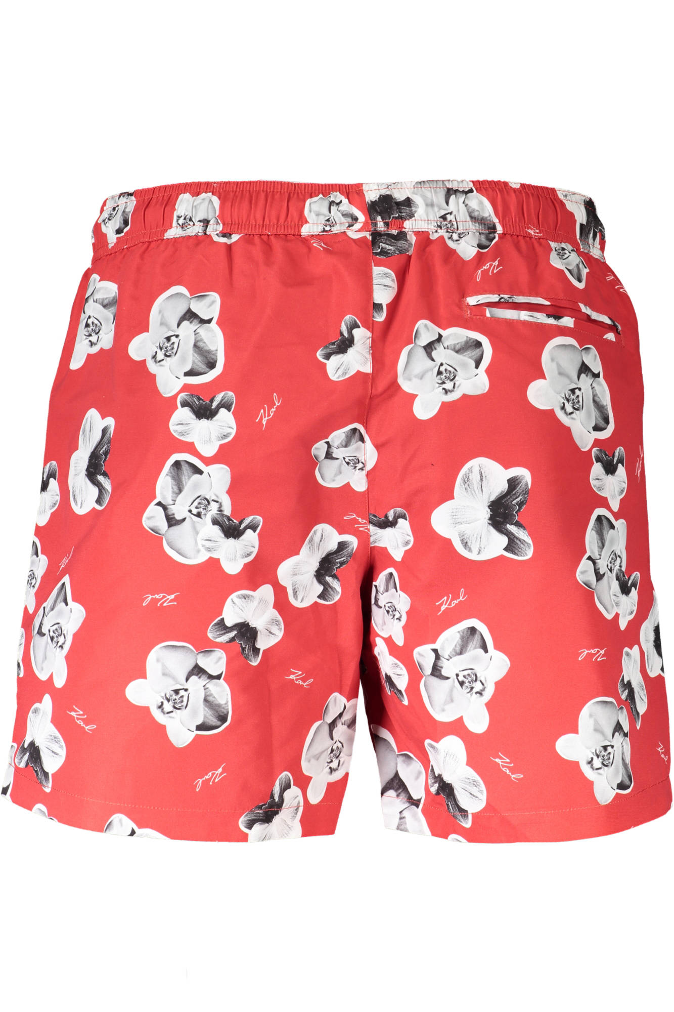 Karl Lagerfeld Beachwear Men's Swimsuit Bottom Red Secondary image