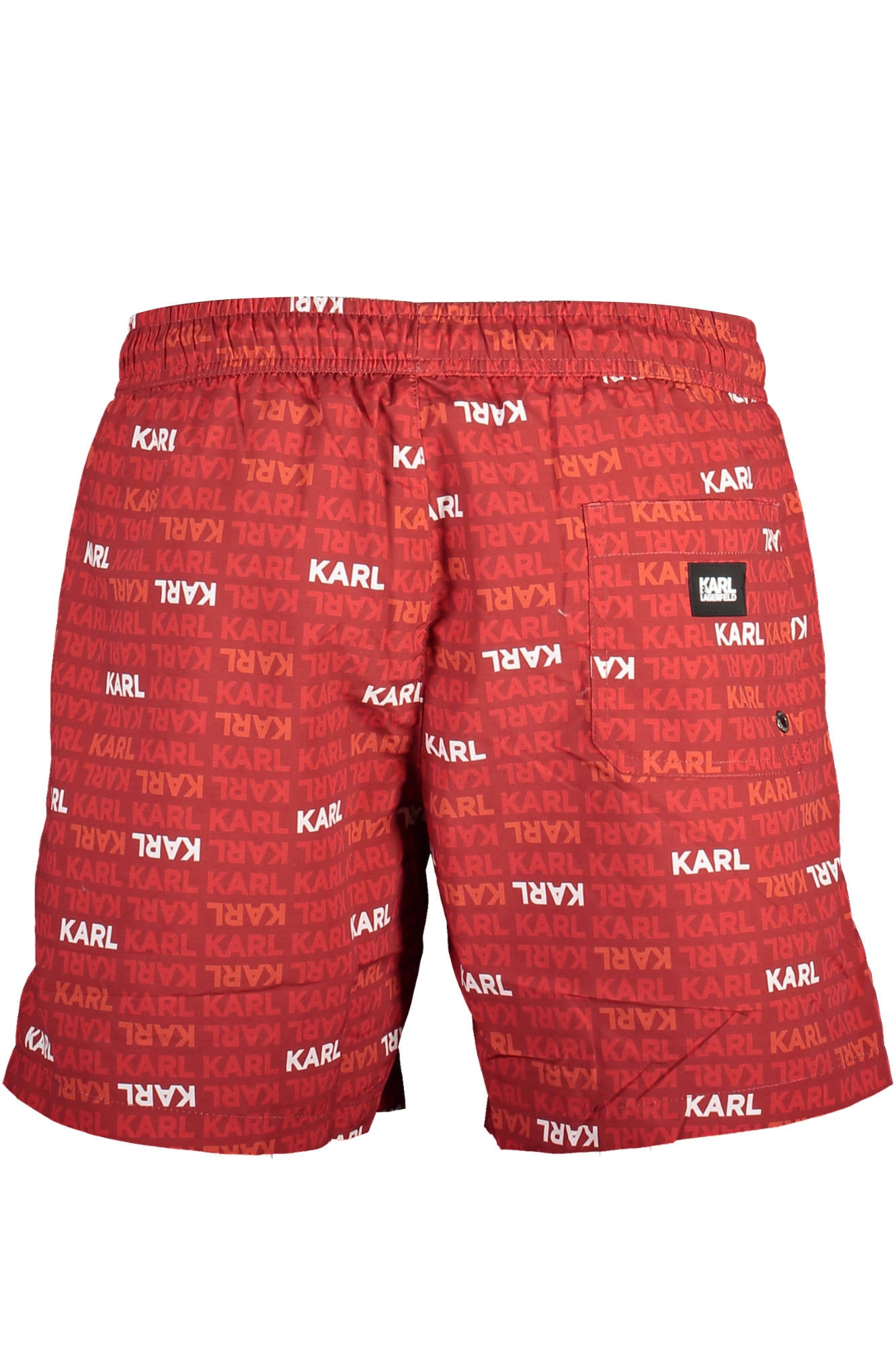 Karl Lagerfeld Beachwear Badeanzug Herren Unterteil Rot Rot