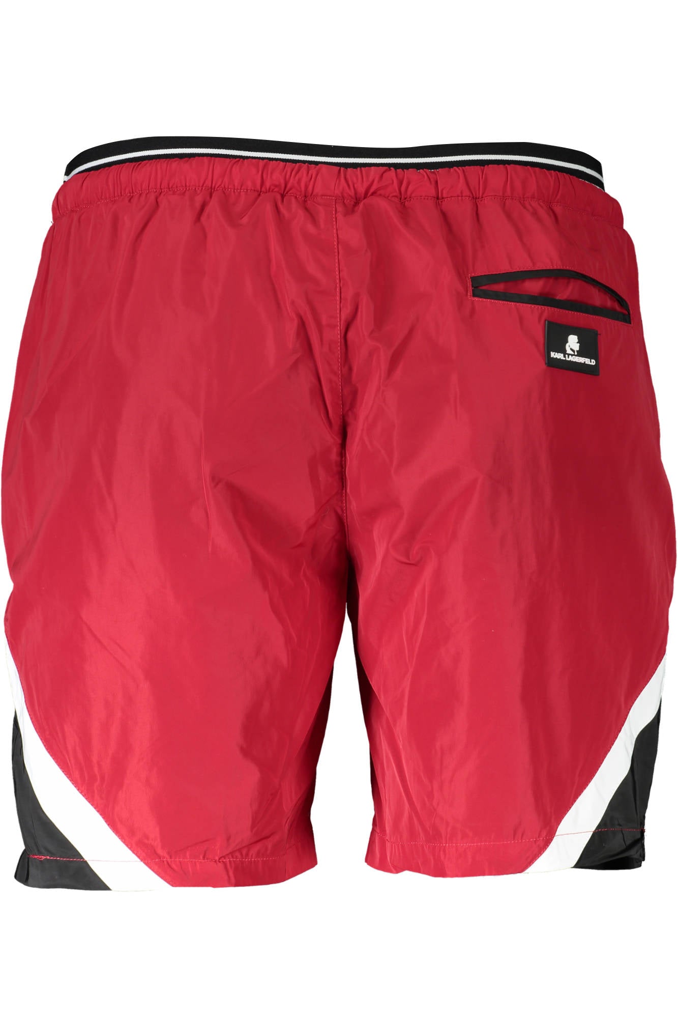 Karl Lagerfeld Beachwear Men's Swimsuit Bottom Red Secondary image