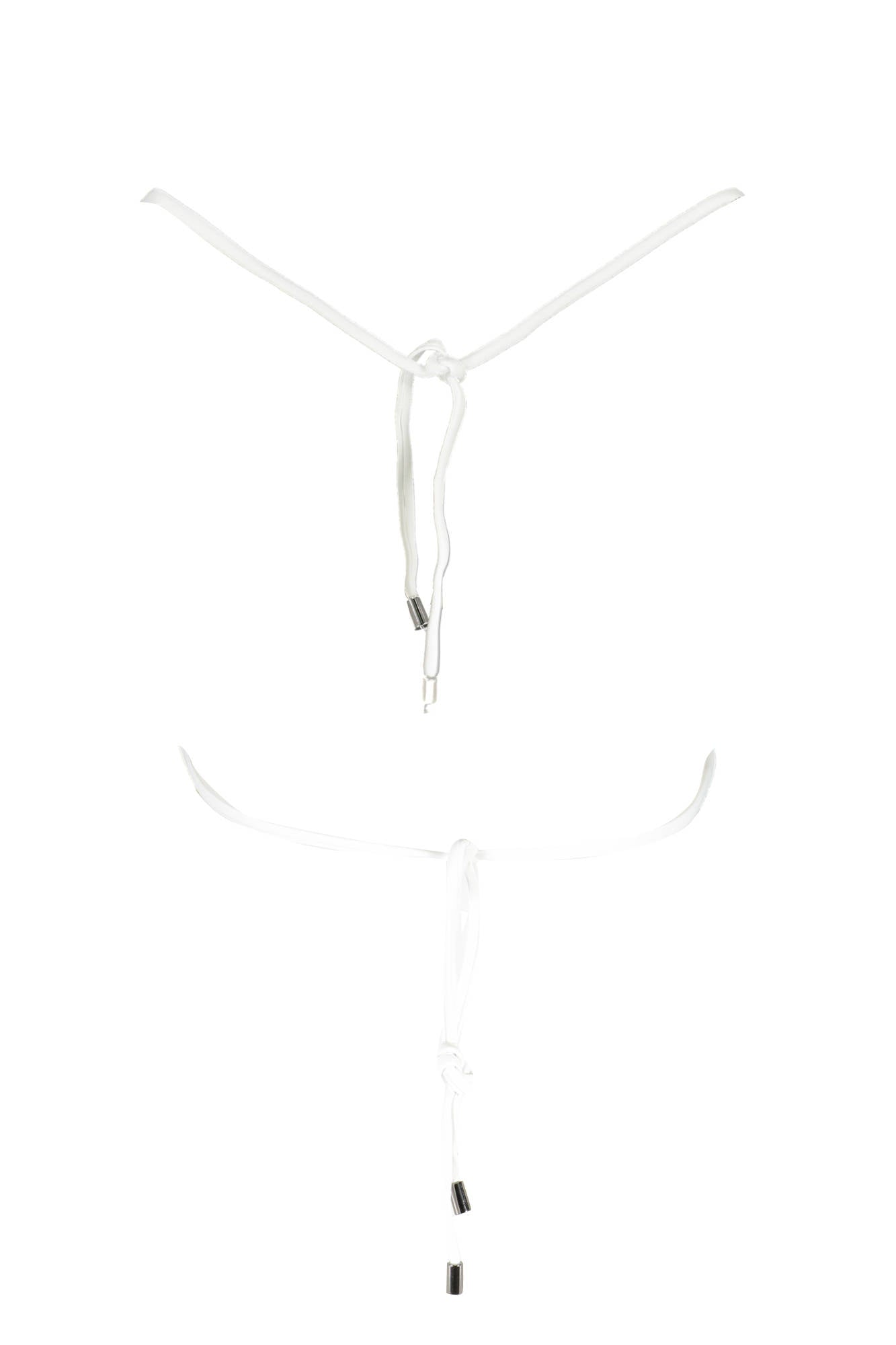 KARL LAGERFELD BADEANZUGTEILE ÜBER WEISSER FRAU