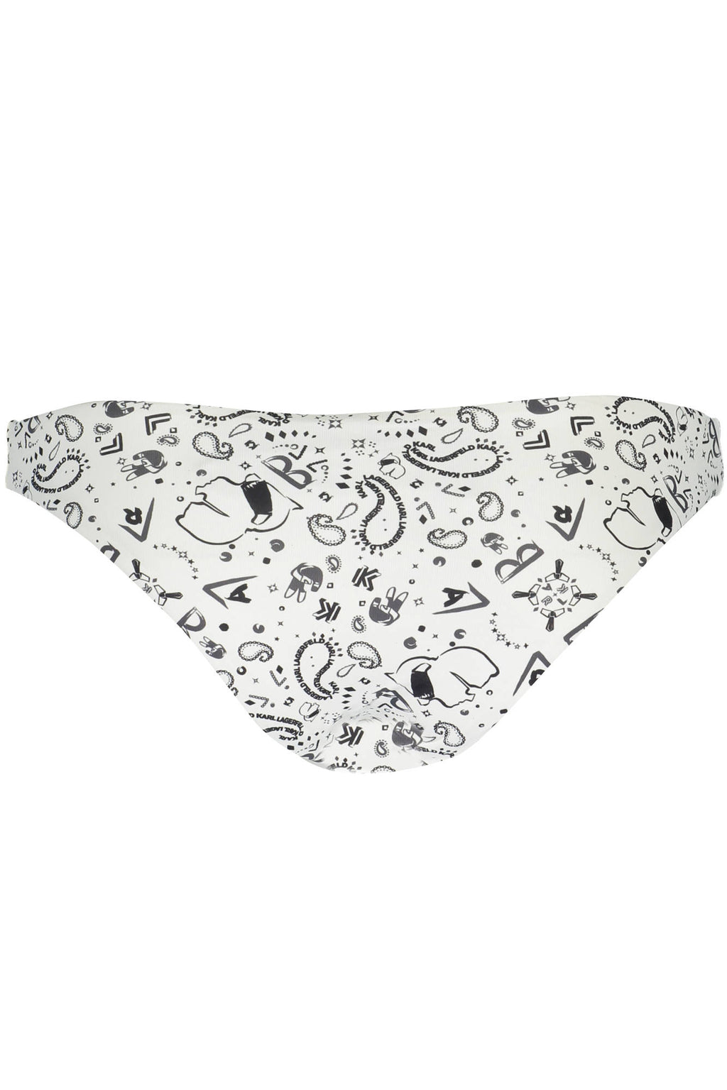 KARL LAGERFELD BADEANZUGTEIL UNTER WEISSER FRAU