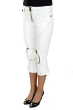 KING'S JEANS WEISSE FISCHHOSE FÜR DAMEN