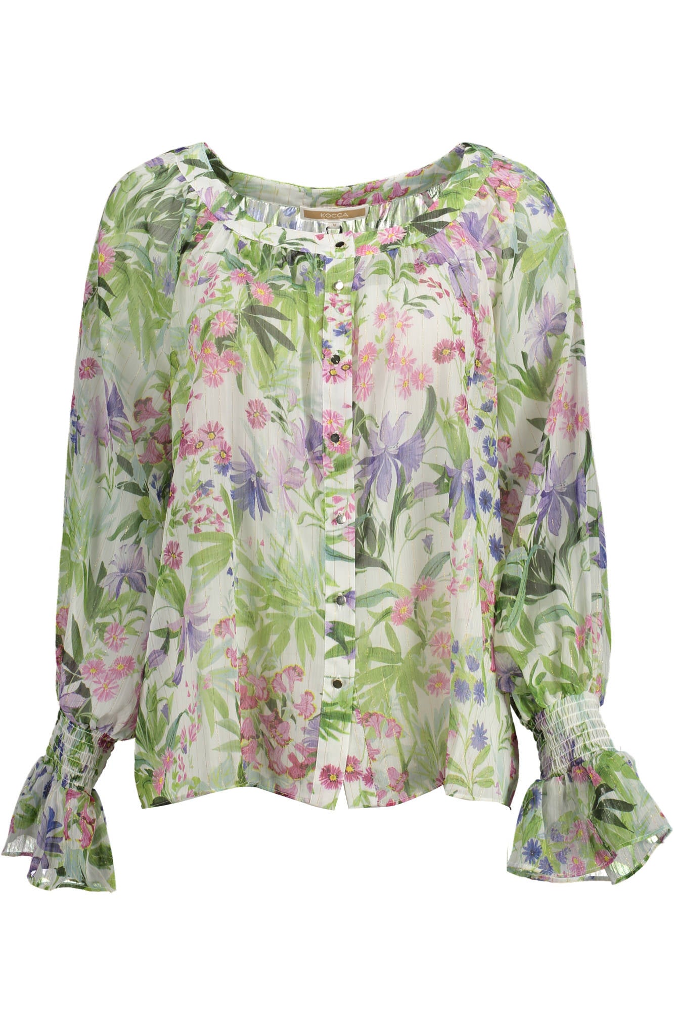 KOCCA LANGARMHEMD GRÜN FRAU Hauptbild