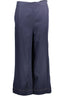 KOCCA Damen Hosen – mit elastischem Bund, mit Taschen Blau