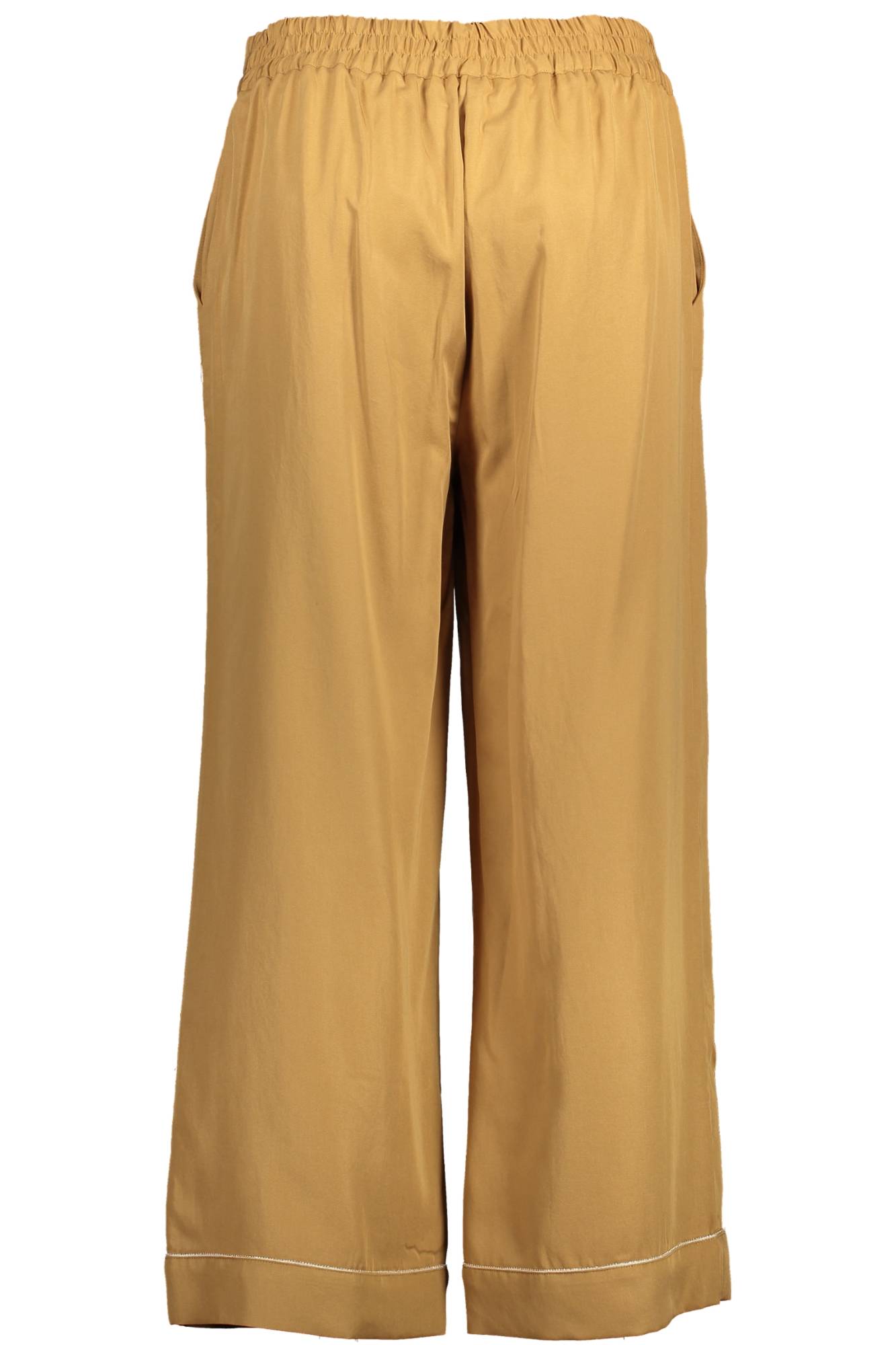 KOCCA Damen Hosen – mit elastischem Bund, mit Taschen Braun