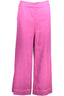 KOCCA Damen Hosen – mit elastischem Bund, mit Taschen Rosa