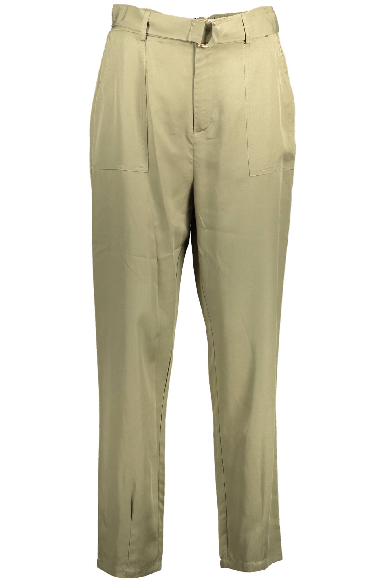 KOCCA Grüne Hose Damen – Lyocel Hosen für Frühjahr/Sommer | Elastischer Bund Grün