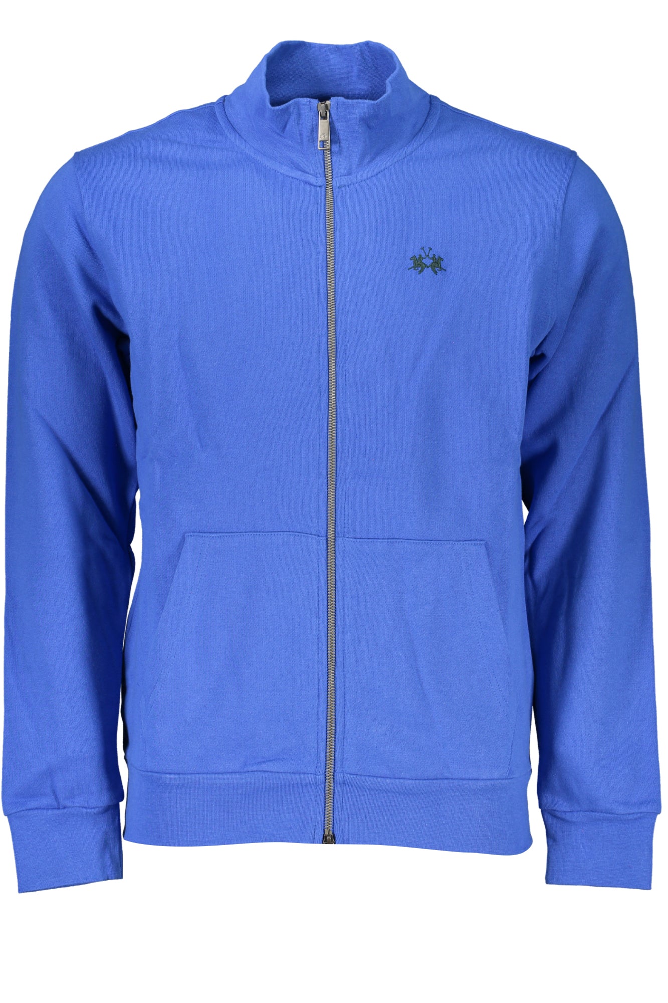 La Martina Weisses Reissverschluss-Sweatshirt Für Herren Blau