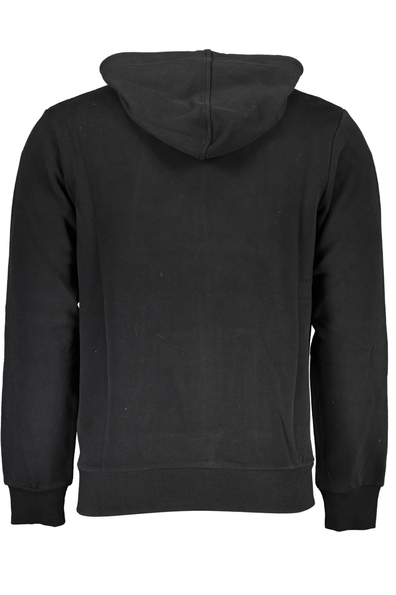 LA MARTINA Herren-Sweatshirt mit Reißverschluss – Kapuzenpullover für Herbst/Winter Schwarz