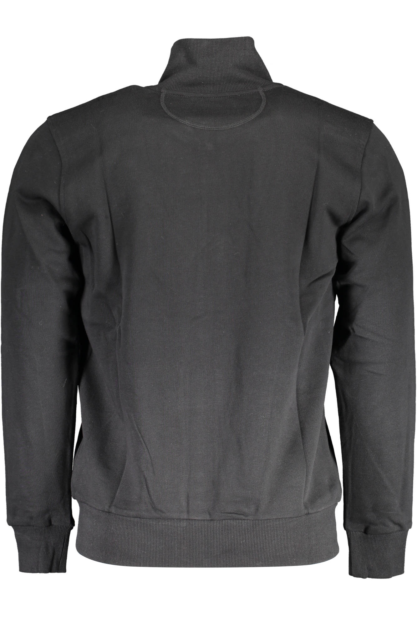 Graues Sweatshirt Mit Reissverschluss Für Herren La Martina Schwarz