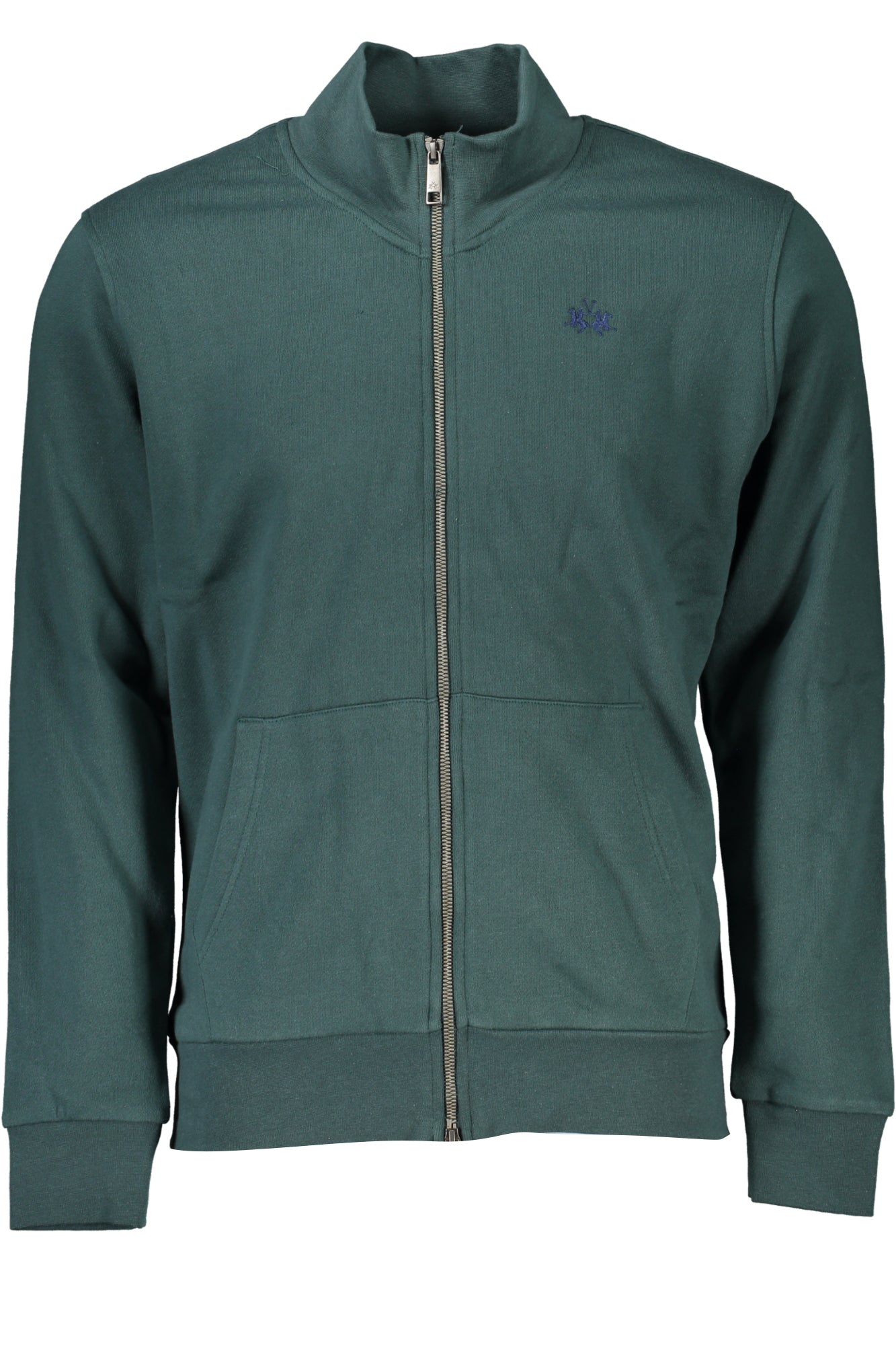 La Martina Weisses Reissverschluss-Sweatshirt Für Herren Grün