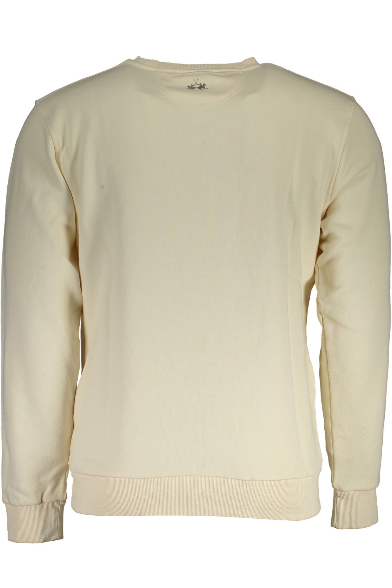 LA MARTINA Sweatshirt Herren – Weißes Langarm-Sweatshirt ohne Reißverschluss Weiß