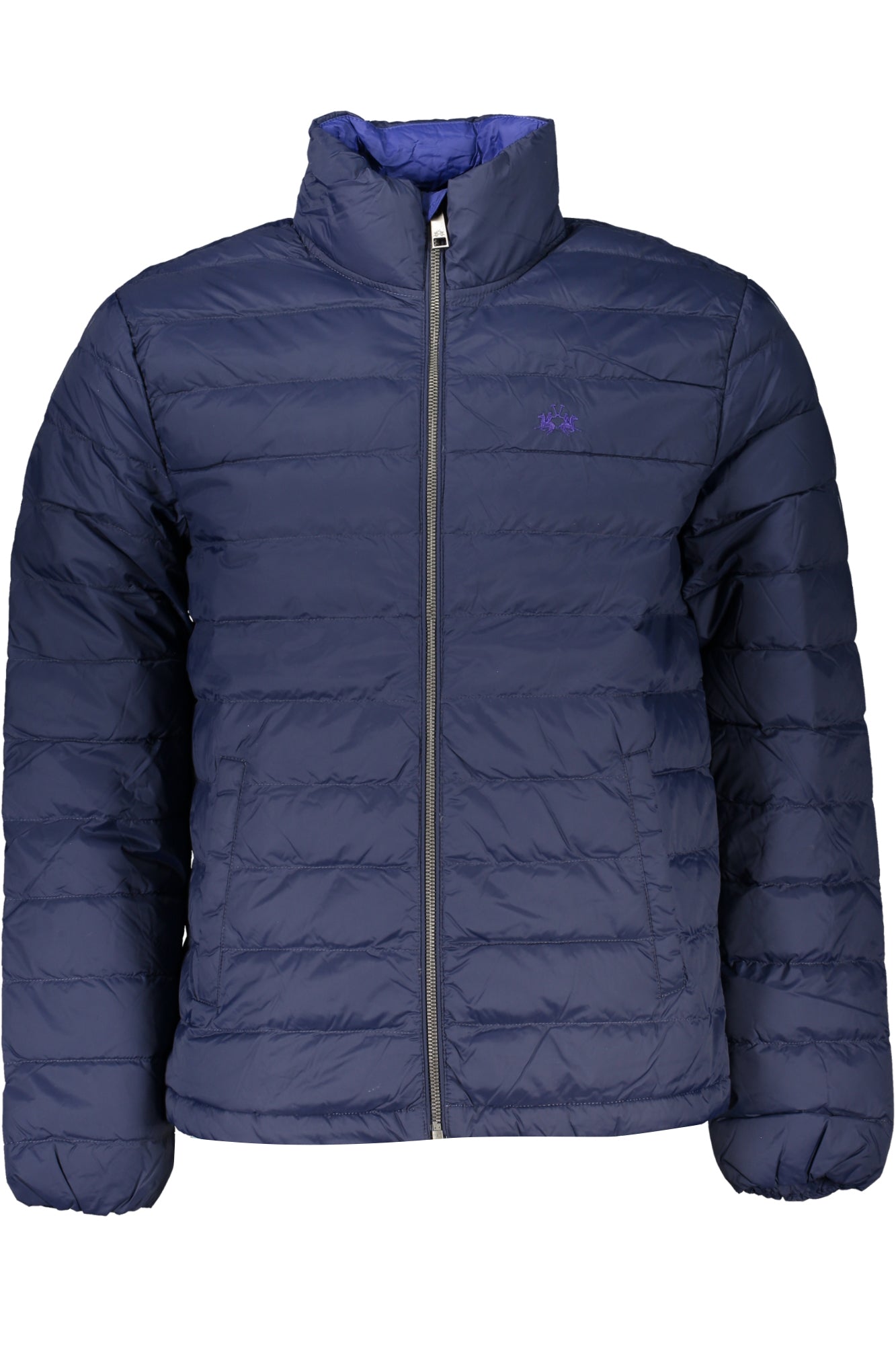 LA MARTINA Blau Herrenjacke – Leichte Sommerjacke mit Stickerei | soulluna.de Blau