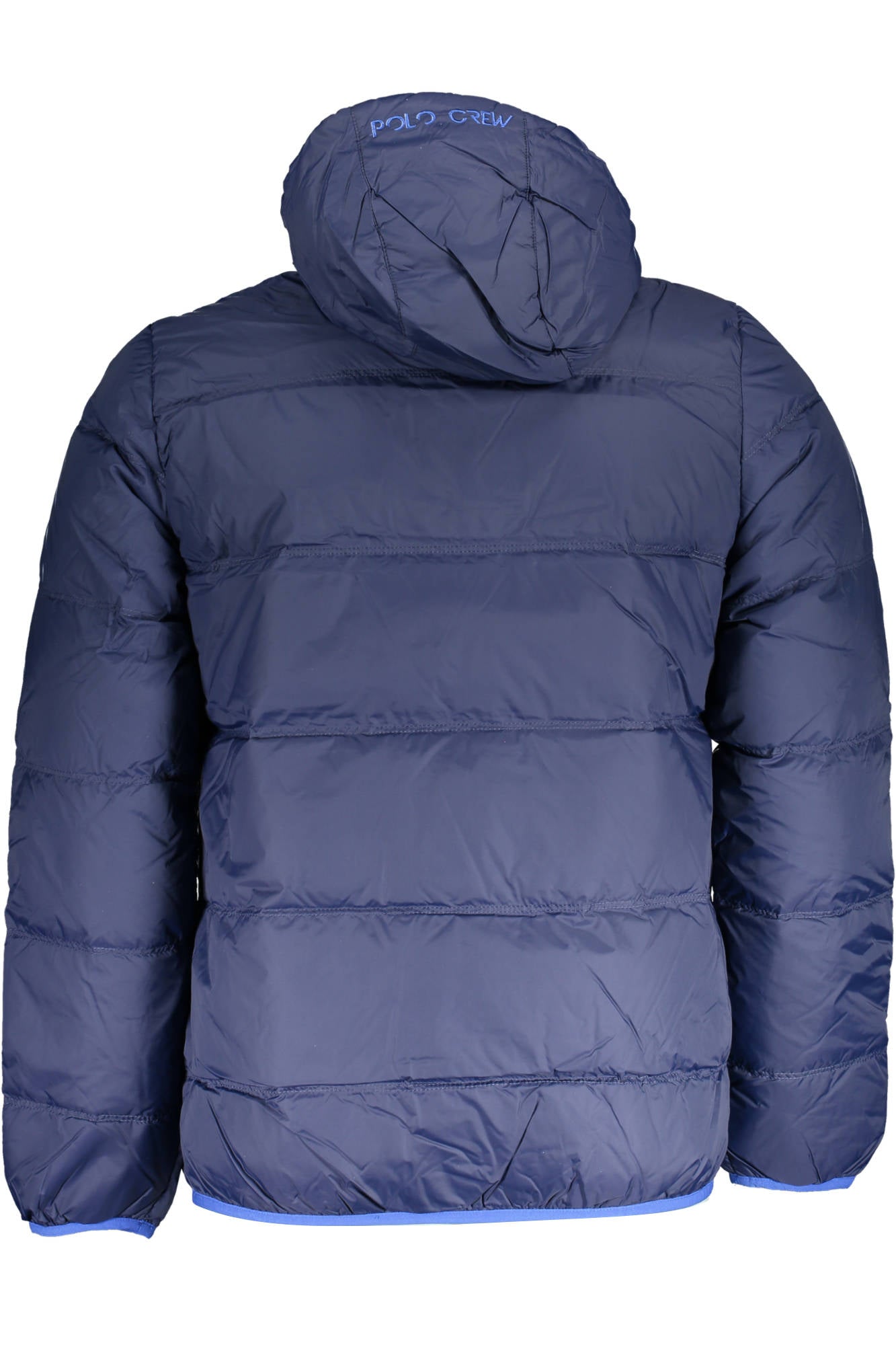 LA MARTINA Jacke Herren – Blaue Winterjacke mit Kapuze und Kontrastdetails Blau
