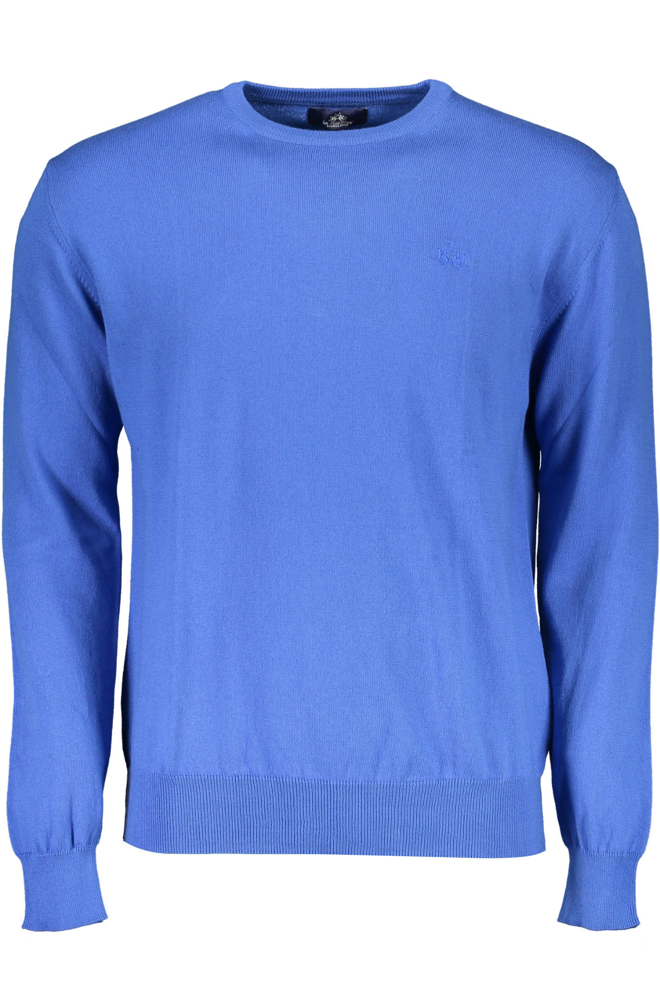 LA MARTINA Pullover Herren – Blauer Rundhals aus Italien | soulluna.de Blau Hauptbild