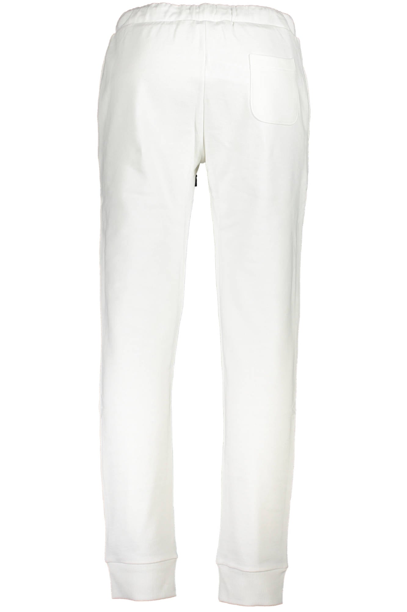 LA MARTINA Jogginghose Herren – Weisse Sporthose mit Logo-Print und Schnürbund Weiß