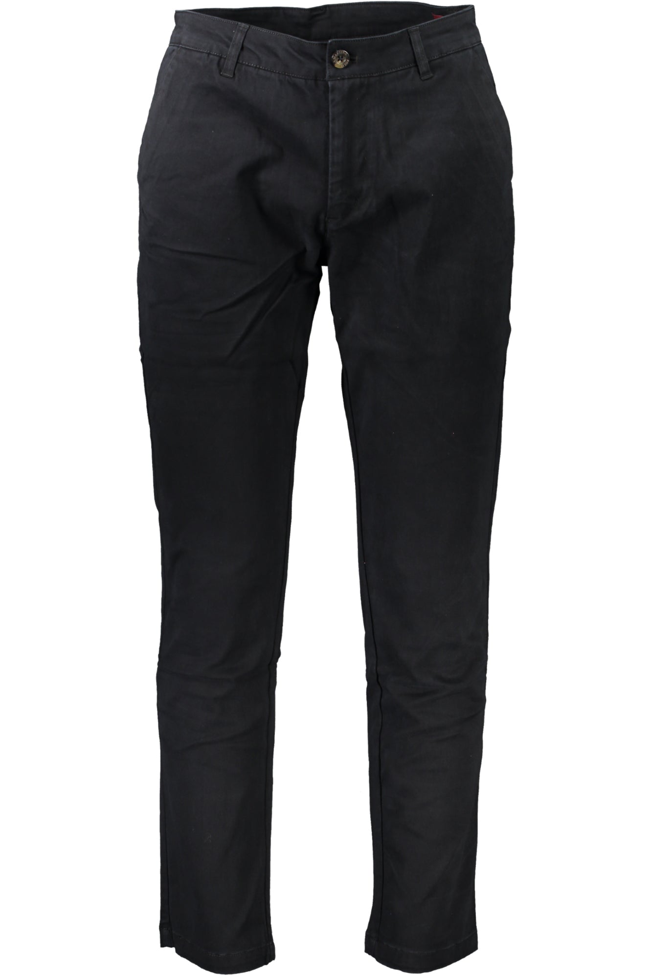 LA MARTINA Herrenhose Beige – Slim Fit Chino aus Baumwolle mit Logo-Stickerei Schwarz
