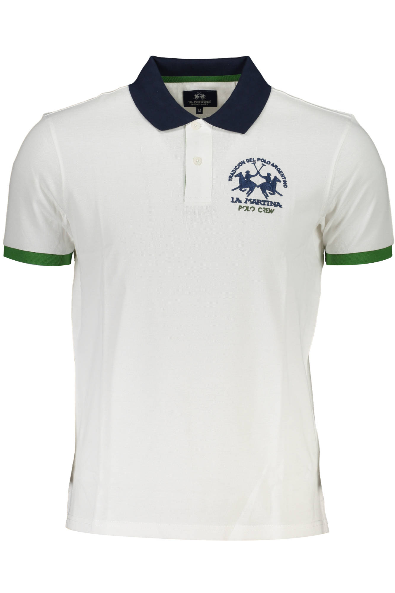 La Martina Herren Kurzarm Polo Weiss Weiß