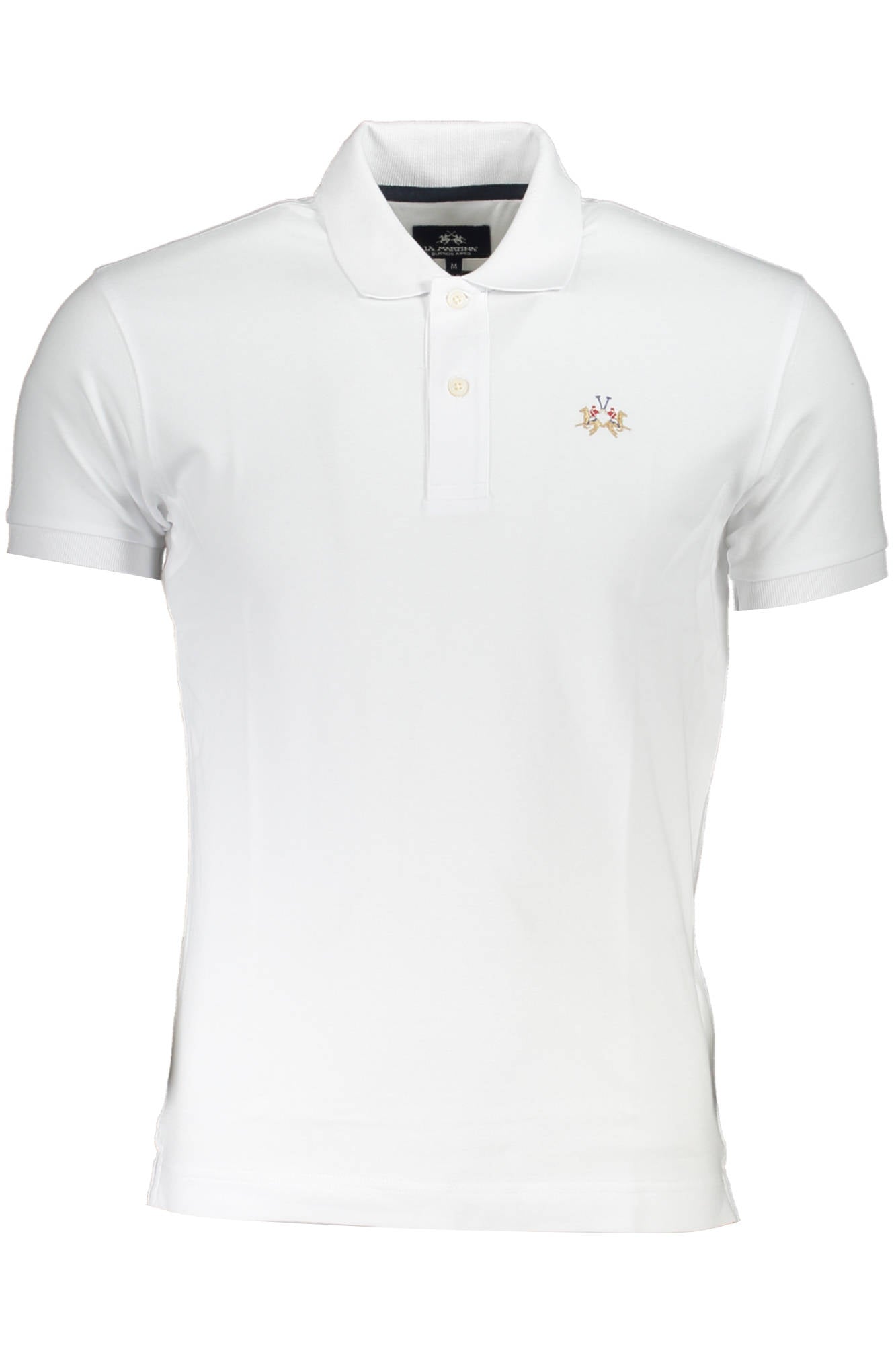 LA MARTINA Poloshirt Herren – Slim Fit aus Baumwolle mit Stickerei | soulluna.de Weiß Main image