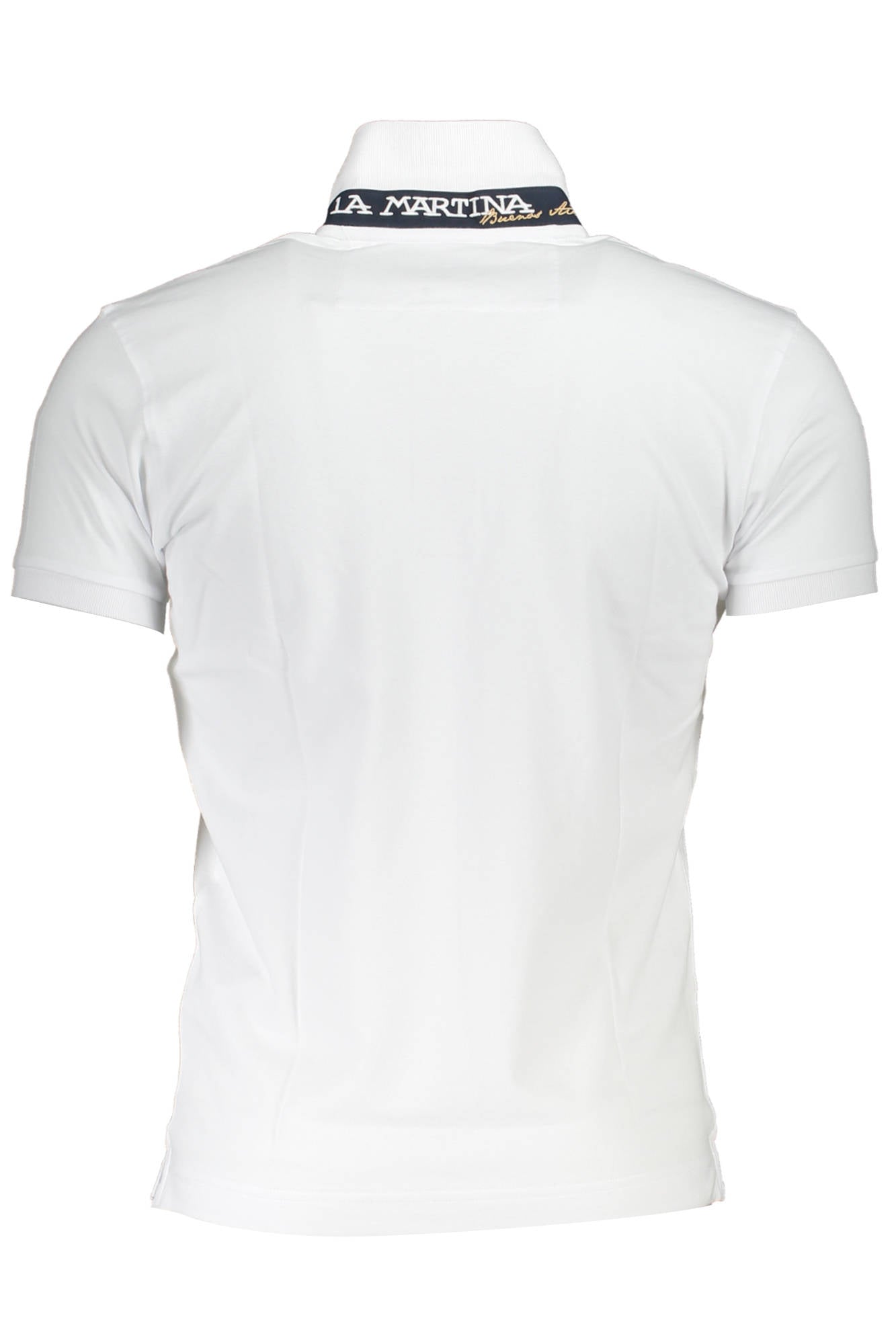 LA MARTINA Poloshirt Herren – Slim Fit aus Baumwolle mit Stickerei | soulluna.de Weiß