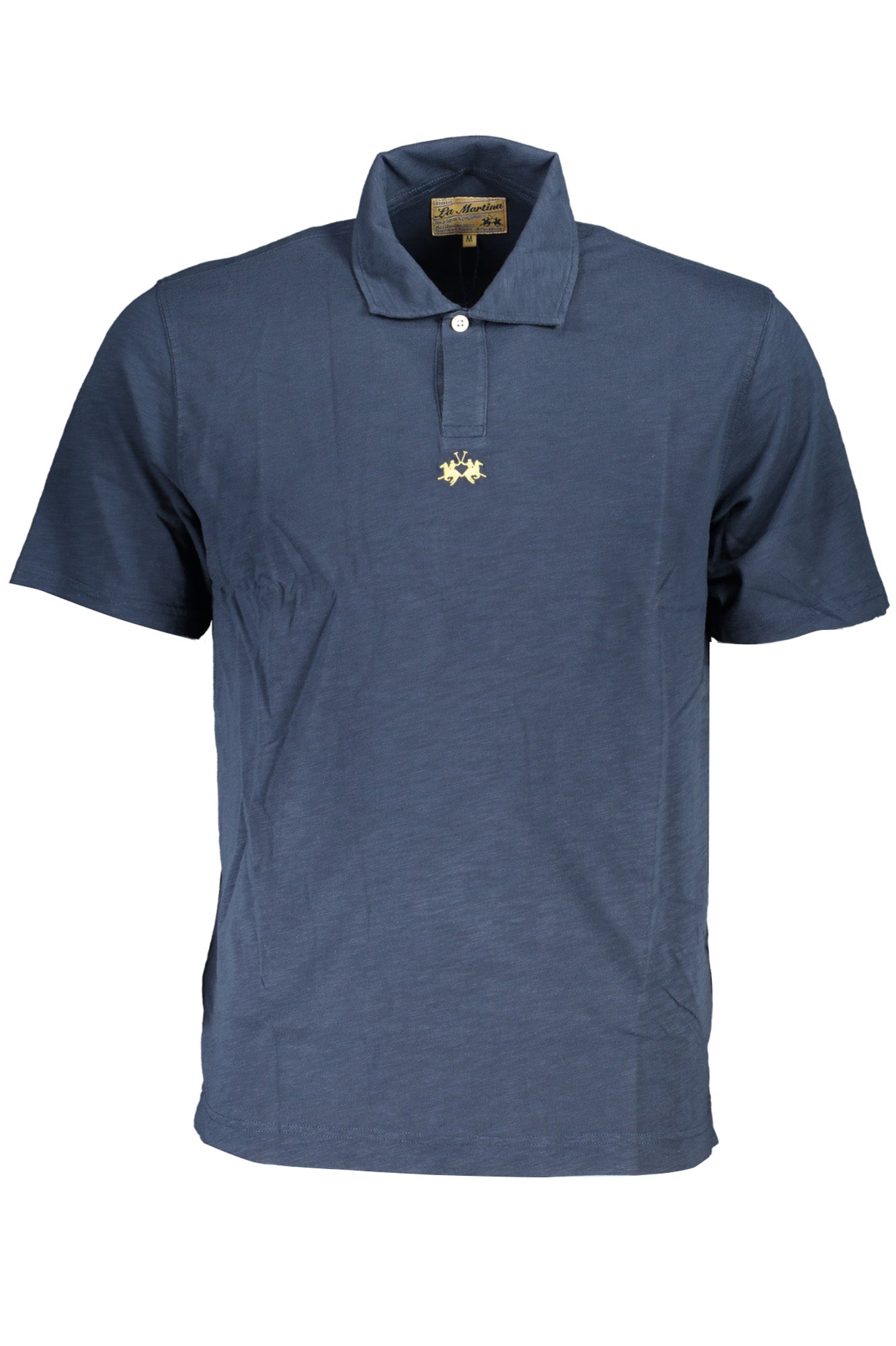 LA MARTINA HERREN-KURZÄRMELIGES POLOSHIRT BLAU