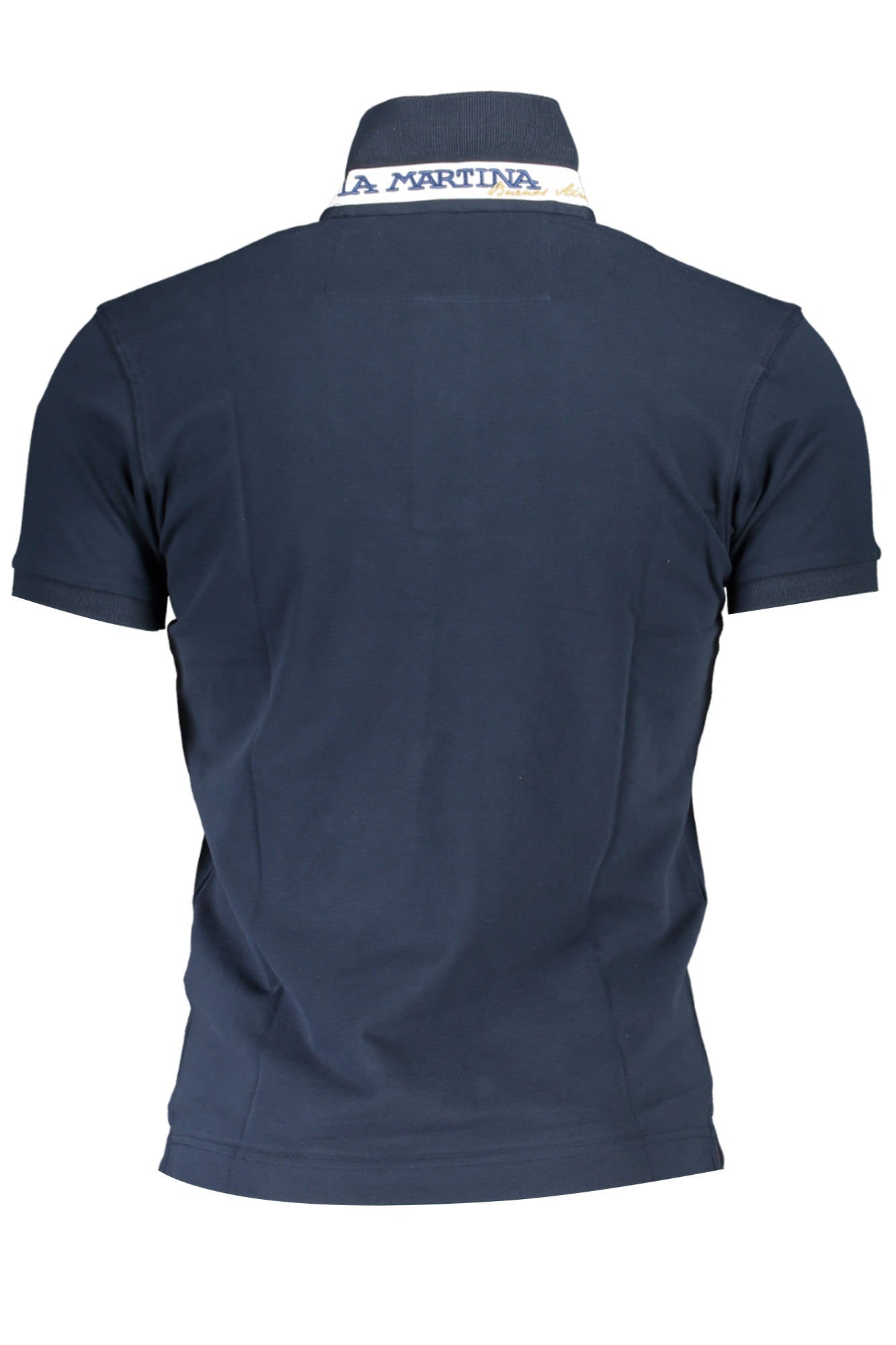 LA MARTINA Poloshirt Herren – Slim Fit Kurzarm in Blau mit Stickerei | soulluna.de Blau
