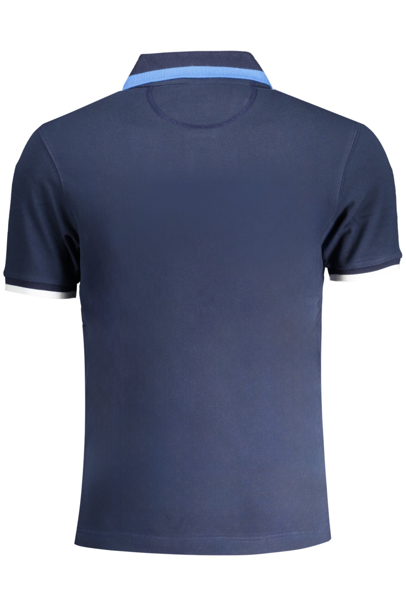La Martina Herren-Poloshirt Mit Kurzen Ärmeln, Weiss Blau