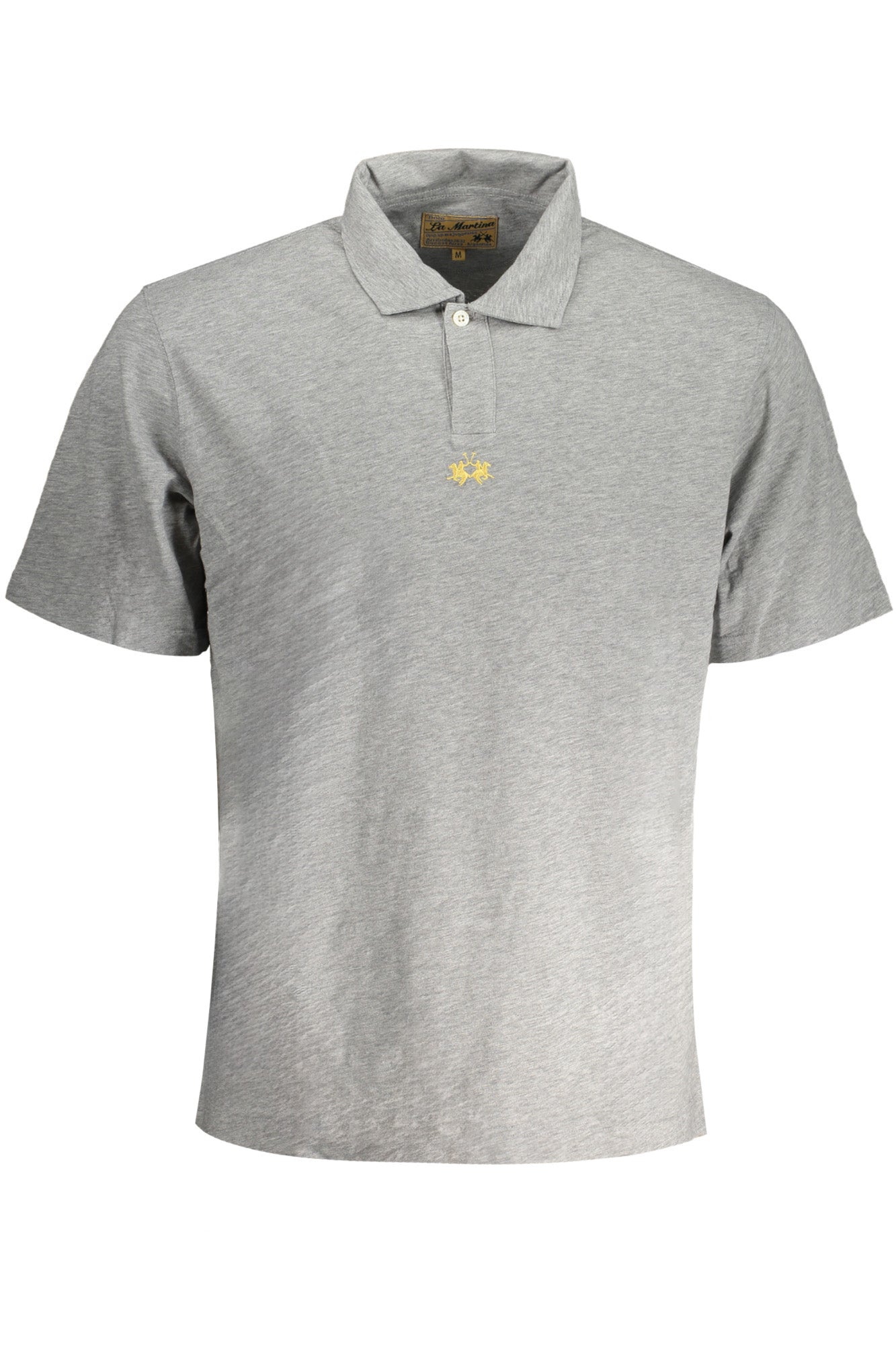 LA MARTINA Poloshirt Herren – Kurzärmliges Polohemd in Schwarz | soulluna.de Grau